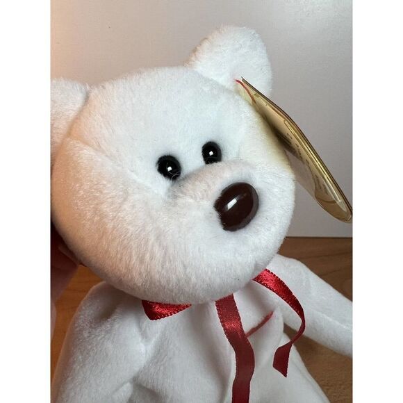Ty Beanie Baby Valentino The Bear Collectible Plush Retired Vintage 1994 - Picture 4 of 7